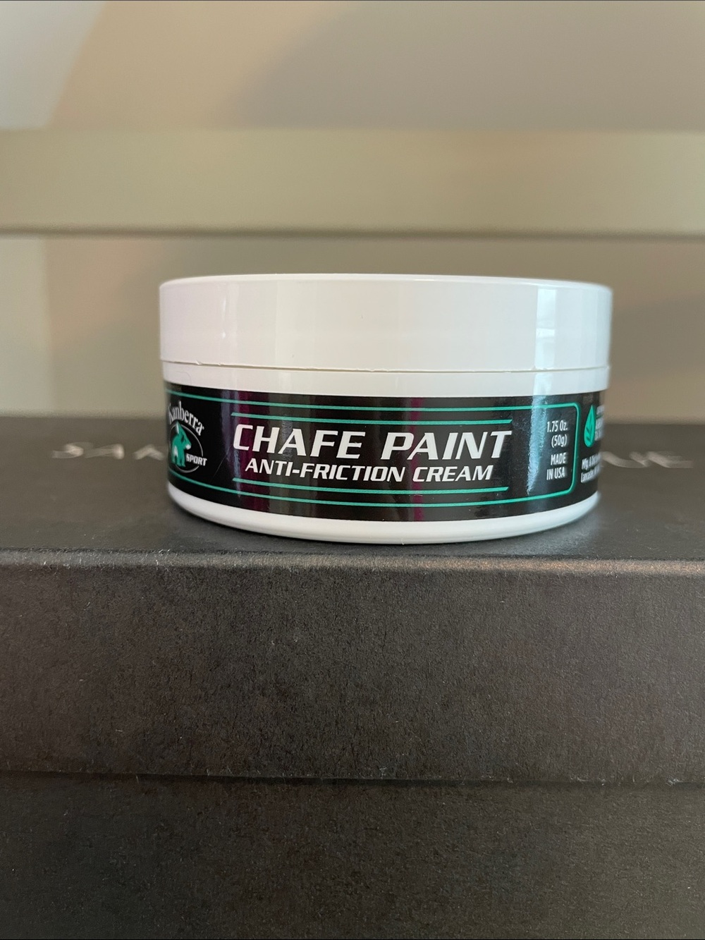 Kanberra chafe paint Anti-Friction Cream - White NEW sealed 1.75 oz